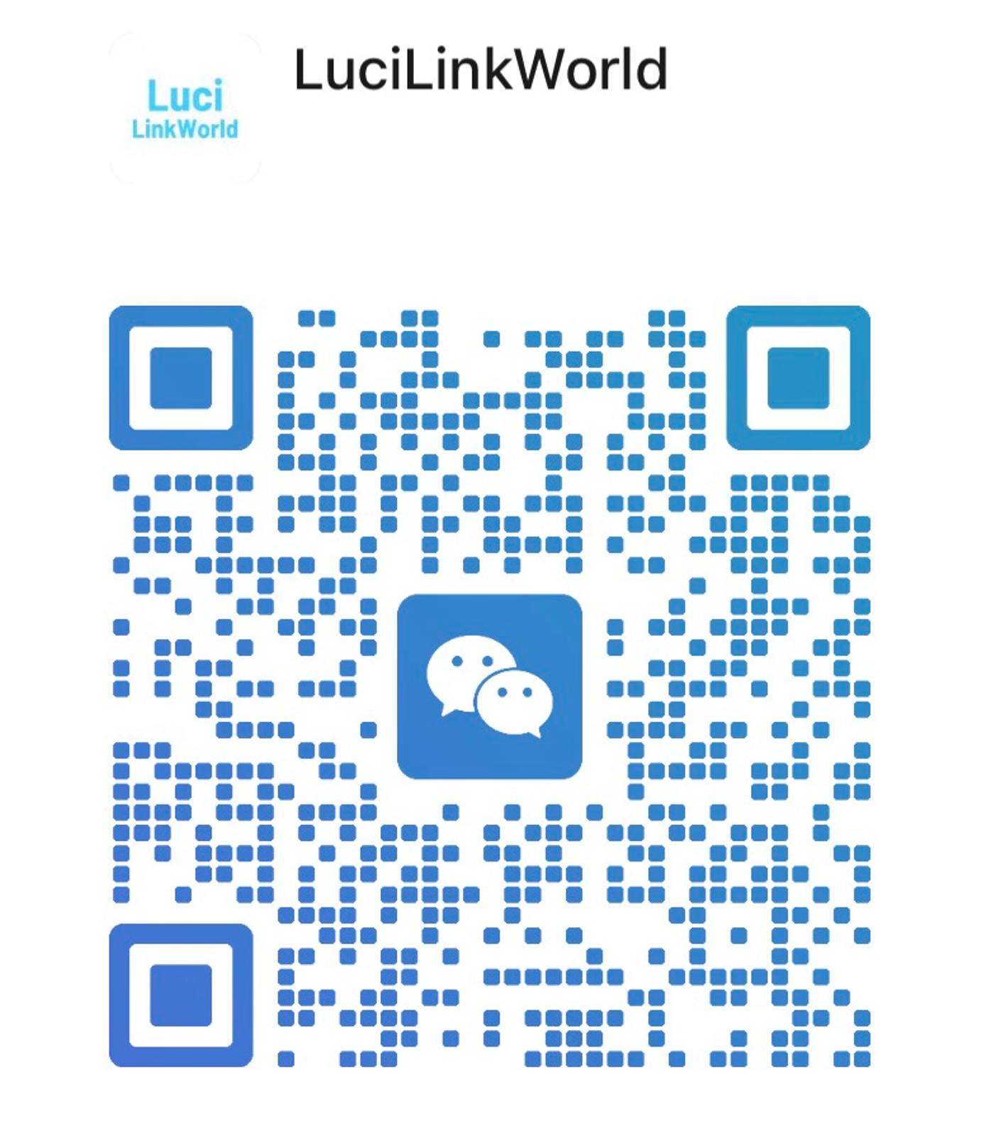WeChat QR LuciLinkWorld