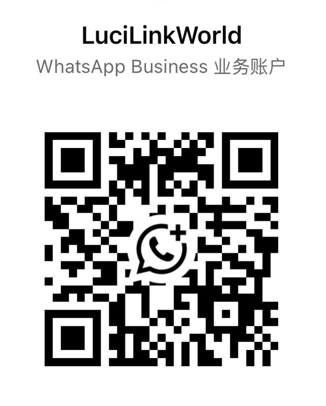 WhatsApp QR LuciLinkWorld